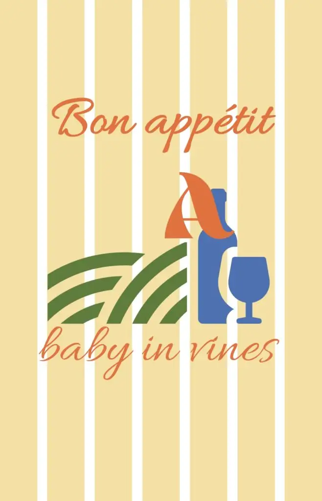Baby in vines - event in vineyard